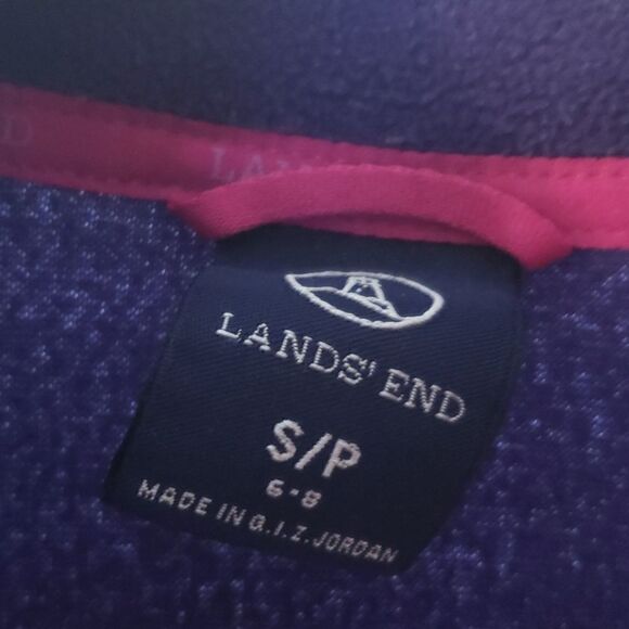 Lands End Purple Jacket - Picture 2 of 5